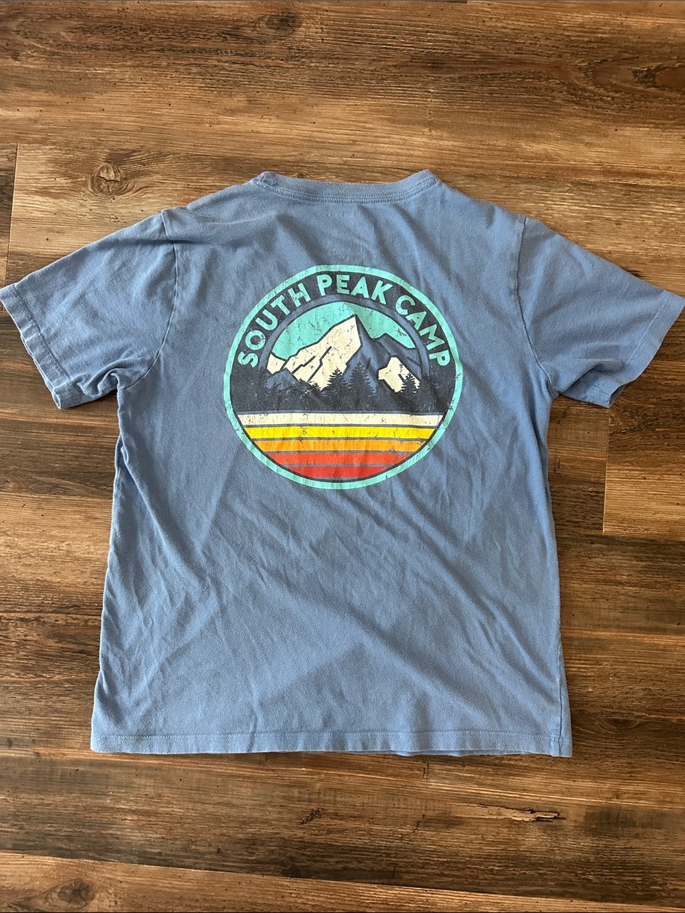 Ocean + Coast Light Blue Graphic T‑Shirt